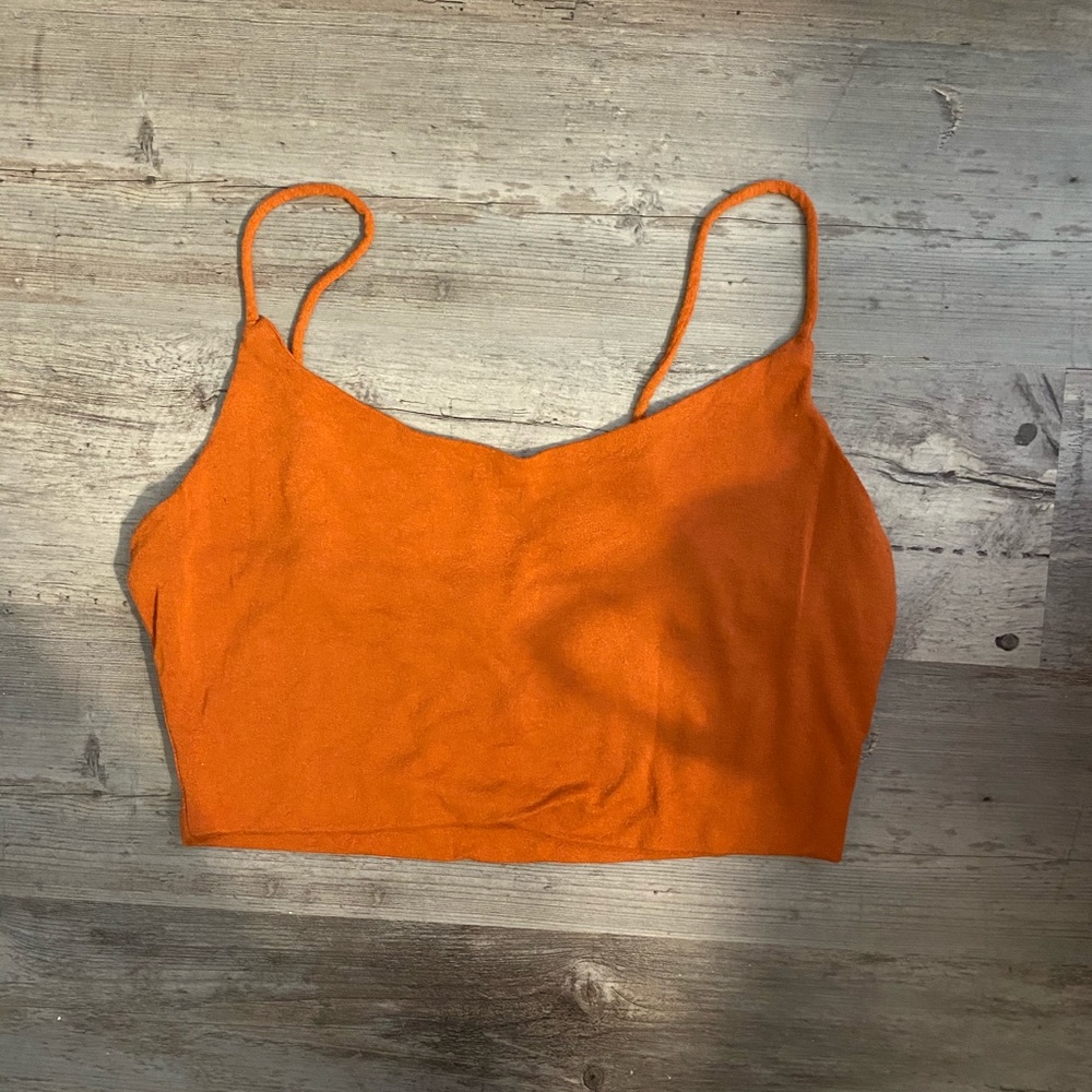 Burnt Orange Cropped Cami